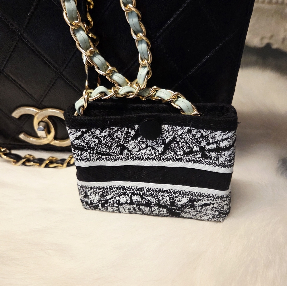 Dior Monochrome Mini Bag with Chain - Picture 2 of 10